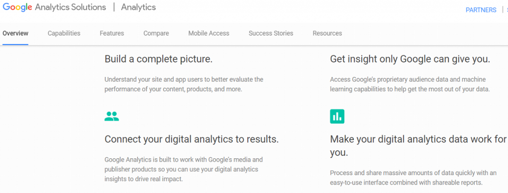 Google Analytics Solutions