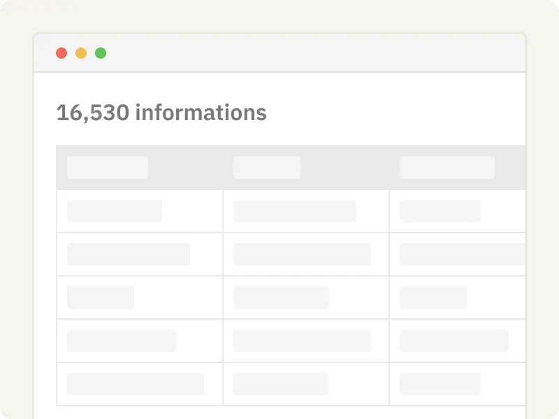 Feature Comprehensive Data